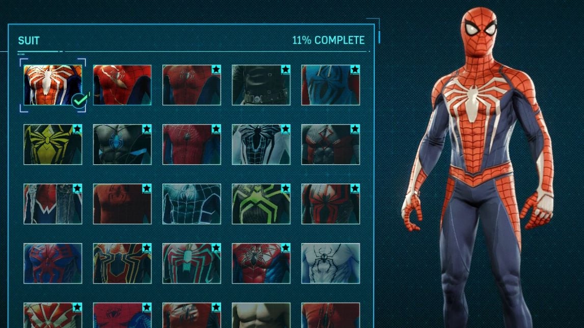 SpiderMan suits list, all powers and unlock requirements